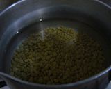ヘルシーな和風レンズ豆リゾット（おかゆ）作り方1写真