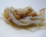 簡単 絶品 納豆春巻き作り方3写真