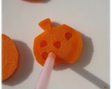 ☆人参deハロウィン☆作り方4写真