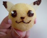簡単！鈴カステラでピカチュウ☆作り方3写真