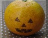 茹で卵でジャック・オ・ランタン作り方6写真