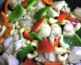 鶏肉とカシューナッツの柚子こしょう炒め。作り方5写真