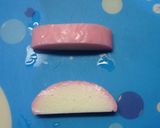 お弁当に .・☆・. チェックかまぼこ作り方1写真
