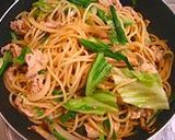紹興酒で中華風パスタ作り方7写真