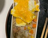 レンジソースチキンカツ味オムライス弁当作り方15写真