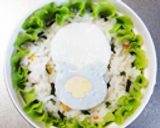 ミジュマル✿ポケモンBWキャラ弁当作り方3写真