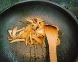 キノコとキャベツの和風パスタ作り方3写真