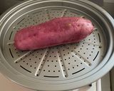 さつまいもの黒ごま和え作り方1写真