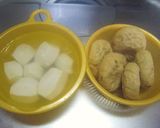 母の味⑦がんもと里芋の染み染み煮♬作り方1写真