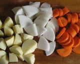 みそ煮込みおでん~給食で人気♪作り方3写真