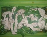 ルクエで♡ニラと豚肉の卵とじ作り方3写真