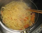 オイルサーディンとトマトのペペロンチーノ作り方9写真