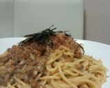 めんつゆで簡単♪梅ツナマヨパスタ！作り方6写真