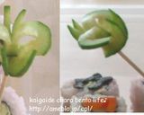 ソーセージのちょうちょ★ キャラ弁おかず作り方7写真