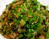 豚と広島菜の紹興酒蒸し☆作り方5写真