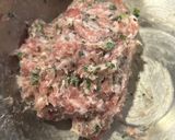 豚挽肉のサルシッチャと春キャベツのパスタ作り方3写真