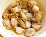 帆立と野菜の紹興酒炒め作り方4写真