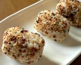■肉むすびのとろ~りチーズのせ■作り方5写真