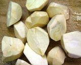 栗入り中華ちまき（細長円錐タイプ）作り方2写真