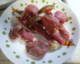 エリンギ？松茸？肉巻きすき煮作り方2写真