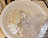 蓮根の豆腐入り鶏挽肉挟み焼き作り方2写真