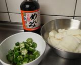 お手軽♪長いものバター&めんつゆ炒め作り方1写真