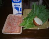 エビとほうれんそうのクリームコロッケ作り方1写真