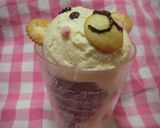 可愛いキャラ付きアイスパフェ(^・^)作り方2写真