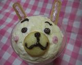 可愛いキャラ付きアイスパフェ(^・^)作り方3写真