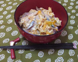 さんまの卵とじ丼～ふわとろ卵の秘訣付き～作り方6写真