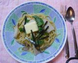 簡単　エリンギのあっさりパスタ作り方5写真