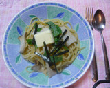 簡単　エリンギのあっさりパスタ作り方5写真