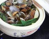 アサリと手羽先のシンプル中華風プチ鍋♪作り方5写真