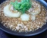 ＊夕飯＊大根のそぼろ煮作り方4写真