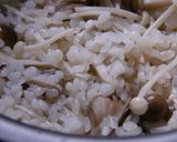 こんにゃくざんまい　きのこご飯作り方4写真