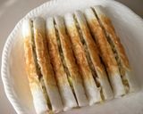 ねぎ塩ちくわ春巻き作り方3写真