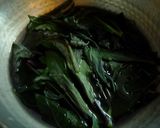金時草のさっぱり和風パスタ作り方2写真