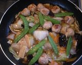 つくね入りボリューム中華丼作り方7写真
