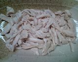 蒸し鶏の中華風サラダ作り方5写真