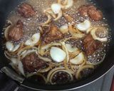 冷凍味つき唐揚げの親子丼作り方3写真