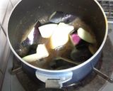 茄子と厚揚げのなめこおろし作り方3写真