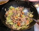 ★野菜いっぱい回鍋肉（ホイコーロー）★作り方6写真