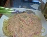 リコッタチーズナッツトマトソースのパスタ作り方5写真