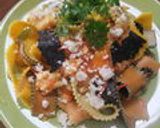 リコッタチーズナッツトマトソースのパスタ作り方7写真