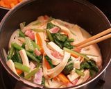 高野豆腐のジューシー五目中華ミルクあん作り方3写真