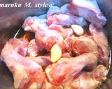 圧力鍋で簡単!鶏の黒酢煮込み作り方1写真