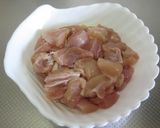 鶏肉とさつま芋の胡桃炒め作り方4写真