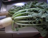 大根菜のよごし（味噌炒め）ご飯のお供に作り方1写真