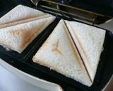 簡単‼グラタンのホットサンド作り方3写真