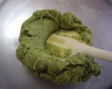 ハロウィンデコ★フランケン抹茶クッキー。作り方2写真